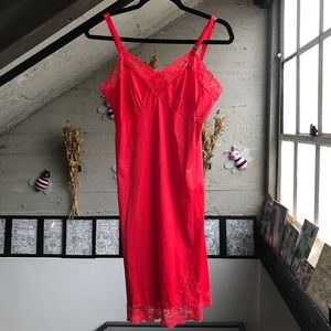 Vintage 1950’s Satin Slip Dress